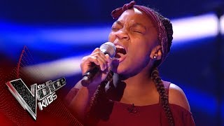 Miriam performs ‘Hold Back The River’: Blinds 4 | The Voice Kids UK 2017