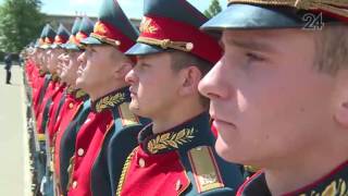 В Казанском танковом училище прошел выпускной