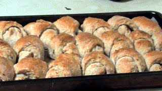 Kacsatepertős lekváros kifli recept