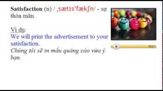TỪ VỰNG ÔN THI TOEIC THEO CHỦ ĐIỂM-CHỦ ĐIỂM 2: MARKETING