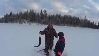 Зимняя рыбалка. Кольский полуостров. Фильм 2