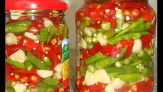 Маринованный острый перец на зиму простой рецепт