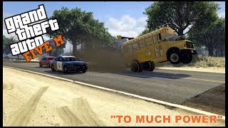 GTA 5 ROLEPLAY - DRAG BUS VS DRAG BUS VS SUSPENDED LICENSE - EP. 220 - CIV