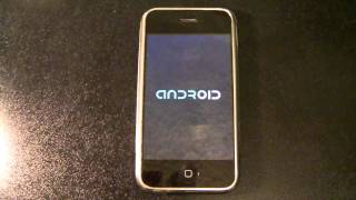 iPhone 2G/3G Booting Android 2.2.1 Froyo - iDroid