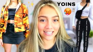 RECEBIDOS YOINS |Try on haul | Lookbook: Lah Rios ?