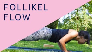 Yoga Flow für die 1. Zyklushälfte (Follikelphase) | Yoga und der Zyklus #2 | JULOVEYOGA