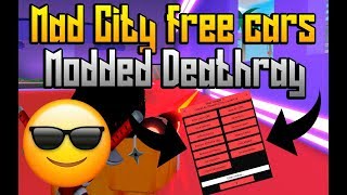 ?NEW? ROBLOX MAD CITY SCRIPT / HACK ✅ MODDED DEATHRAY, FREE CARS, INFINITE MONEY ✅