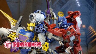 Transformers: Construct-Bots - Optimus Prime & Bumblebee Building Fail