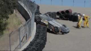 Ferrari F458 Crash - Laguna Seca - Ferrari Challenge 2012