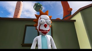 Rick Becomes Pennywise From IT - Rick And Morty In GTA 5 (Cringeworthy)