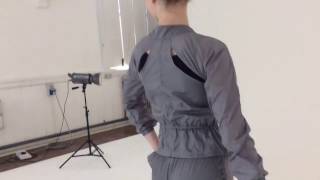 Mirella Jacket & Shorts in Dove Grey