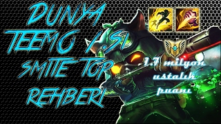 DÜNYA TEEMO BİRİNCİSİ - Smite Teemo Top Rehberi