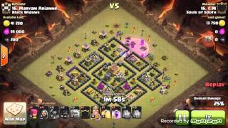 Clash of Clans ||| TH8 GoWipe 3 Star vs Max Base