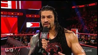 EXCELENTE Roman Reigns realiza la MEJOR PROMO de su carrera en RAW