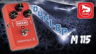 DUNLOP M 115 (MXR Distortion III) - гитарная педаль дисторшн