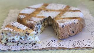 CROSTATA AL CANNOLO SICILIANO CON FROLLA ALL’ ARANCIA E GOCCE DI CIOCCOLATO