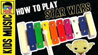 How to Play STAR WARS Theme Song on the Xylophone | Learn Xylophone Music for Beginners