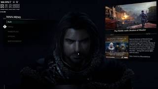 GTX 1080TI - 7700K Shadow Of Mordor 1080P BENCHMARK