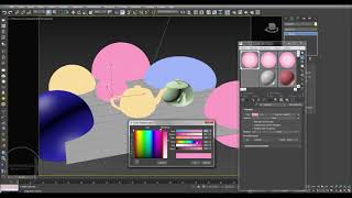 Рендер с эффектом рисованного 2d мультфильма в 3ds Max.