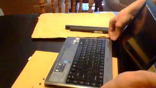 How to replace laptop screen Acer Aspire 3810T