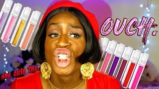 TRYING 20 LIP PLUMPING GLOSSES FROM URBAN DECAY!