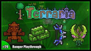 Let's Play Terraria 1.2.4 || Ranger Class Playthrough || Boss Farming & Epic New Bow! [Episode 29]