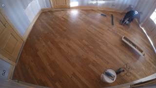 Karndean Time Lapse, Floor Install.