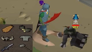 Pretending to be a noob pking (Everyone fell for it)