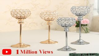 How to make DIY  Candle stand||Best craft || Best Out Of Waste