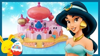 Aladdin et Jasmine - Le chateau - Le jouet Polly Pocket et l'histoire pour les enfants - Touni Toys