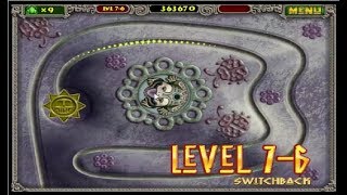 Level 7-6 : SWITCHBACK | Zuma Deluxe • GamePC