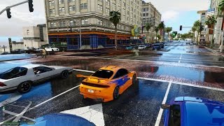 GTA 5 Crystal Reality - ReShade the best Graphic mod gameplay