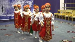 Танец "Березка" в детском саду. Автор- Дарья Калашникова.