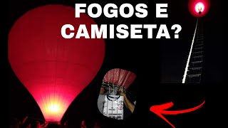 BALÃO COM FOGOS E CAMISETA??? By Taffarel
