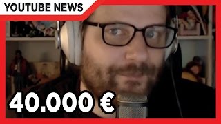 Gronkh sammelt 40.000 € Spenden!