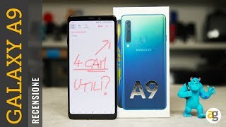 Recensione GALAXY A9 2018 Samsung. QUATTRO camere. Tutte utili?