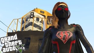 GTA V - MODS - A Super OVERGIRL Fez Coisas INIMAGINÁVEIS em Los Santos!