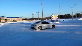 Зимний дрифт в Братске 31.01.15