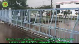 Mô tơ cửa cổng sắt đẩy - Khu chế xuất Tân Thuận
