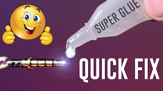 ???HOW TO FIX HEADPHONE USING GLUE ???