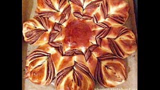 Пирог  с вареньем   "ЦВЕТОК" - Оочень вкусный/Pie "FLOWER" with varenem- Oochen delicious /