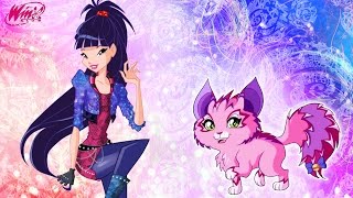 винкс феи в образе волшебных животных winx fairies in the form of a magical animal