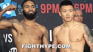 STEPHEN FULTON VS. ARNOLD KHEGAI WEIGH-IN, FINAL FACE OFF, & LAST WORDS