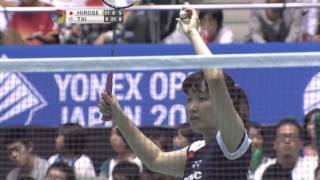 F - WS - Eriko Hirose vs Tai Tzu Ying - 2012 Yonex Open Japan