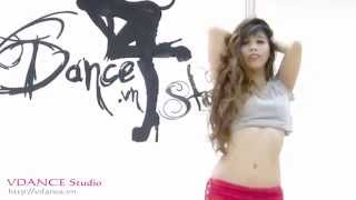 Múa cột - "pole dance" by FOX Kieu Ngoc