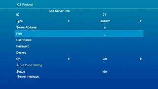 How to configure the CCcam clines to GT Media Free Sat V8 NOVA TV Box