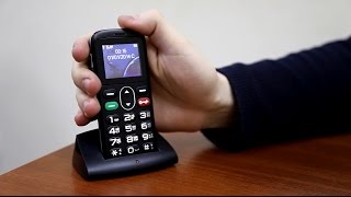 Обзор мобильного телефона Vertex C303. Идеален для пожилых людей.