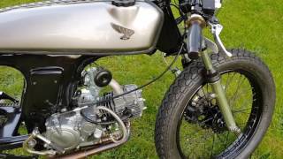 Ss50 bobbed cafe racer