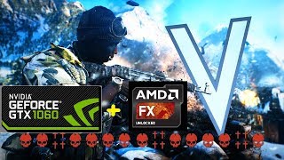BF 5 TA BOM MESMO? FX8300 + 1060 3GB - FULL HD - 60FPS - PC