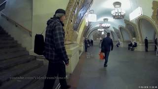 Метро Киевская кольцевая, вход на станцию